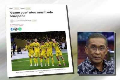 Laporan Sinar Harian berhubung isu pemalsuan dokumen pemain naturalisasi FAM. (Gambar kecil: Takiyuddin Hassan)