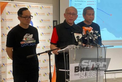 Dr Kamal Nasharuddin ketika sidang akhbar perkembangan misi Freedom Flotilla Coalition (FFC) x Thousand Madleens to Gaza (TMTG) pada Rabu.