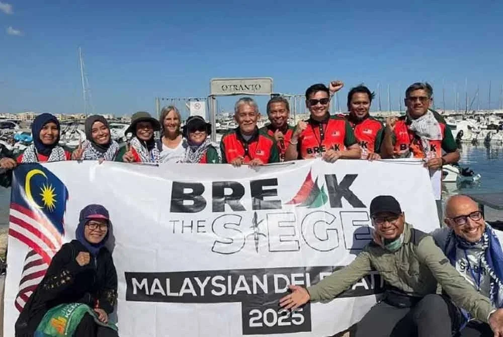 Seramai sembilan wakil sukarelawan Malaysia menyertai gelombang ketiga misi bantuan kemanusiaan ke Gaza di bawah gabungan FFC x TMTG.