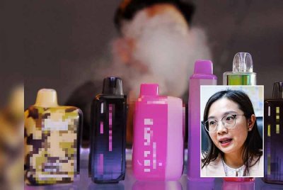 Kerajaan Selangor cadang hasil cukai vape disalur kepada PBT untuk penguatkuasaan dan pendidikan awam - Gambar hiasan, gambar kecil: Jaamliah