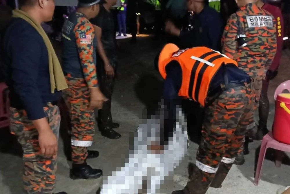 Mangsa disahkan meninggal dunia oleh pasukan perubatan KKM sebelum diserahkan kepada pihak polis untuk tindakan lanjut.