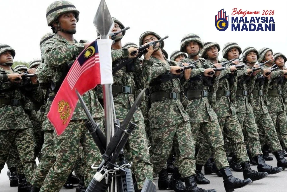 ATM sambut baik Belanjawan 2026 dengan peruntukan RM21.74 bilion, fokus kepada kerjasama antara tiga cabang tentera, kebajikan anggota dan keselamatan sempadan negara. Gambar hiasan