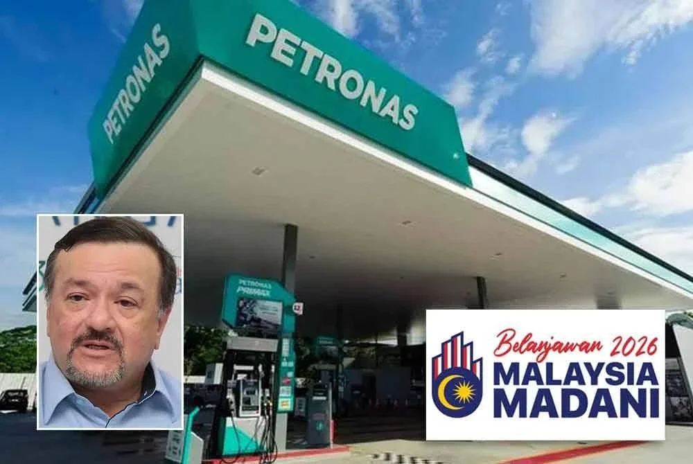 Petronas perlu kekal mempunyai dana mencukupi bagi membangunkan industri petroleum di luar negara supaya pulangannya dapat disalurkan semula ke Malaysia. - Gambar hiasan, gambar kecil: Amir Hamzah