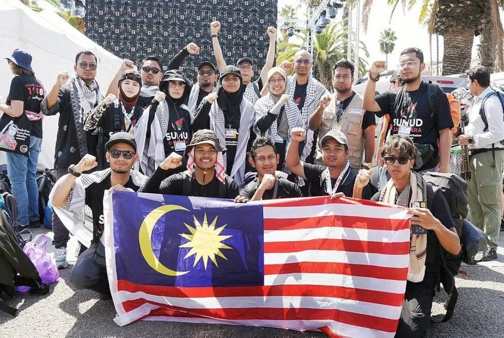 Para peserta flotilla sama ada mereka berstatus sukarelawan atau aktivis sudah bersedia berhadapan dengan apa juga tindakan keras yang bakal mereka lalui. Gambar hiasan