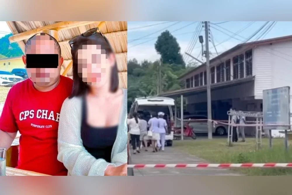 Pasangan itu telah berkahwin selama lebih 20 tahun dan mempunyai dua anak lelaki. Foto Agensi