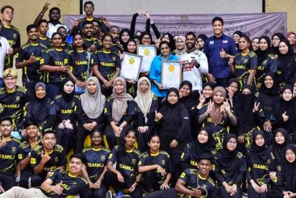 Kejayaan yang dicatatkan oleh Kjey pada HSN peringkat negeri di Lipis pada Sabtu.