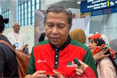 Kamarul Zaman ketika ditemui Bernama pada Majlis Sambutan Kepulangan Sembilan Aktivis Malaysia yang menyertai misi kemanusiaan FFC x TTMG di Lapangan Terbang Antarabangsa Kuala Lumpur, Sepang pada Ahad. Foto Bernama