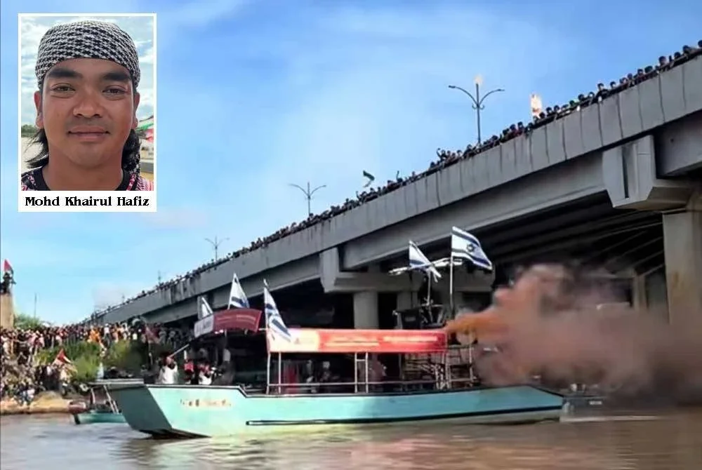 Pertubuhan Anak Muda Bangkit Malaysia yang menganjurkan Program 500 Pelayaran Solidariti Kelantan untuk Gaza pada Jumaat lalu memohon maaf di atas tindakan mengibarkan bendera Israel semasa melakonkan semula apa yang berlaku kepada sukarelawan Global Sumud Flotilla (GSF).