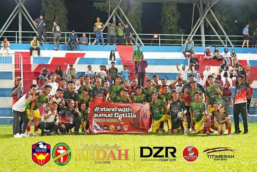 Kedah berjaya menewaskan Negeri Sembilan 1-0 dalam aksi kumpulan C pada malam Ahad. FOTO PBMK