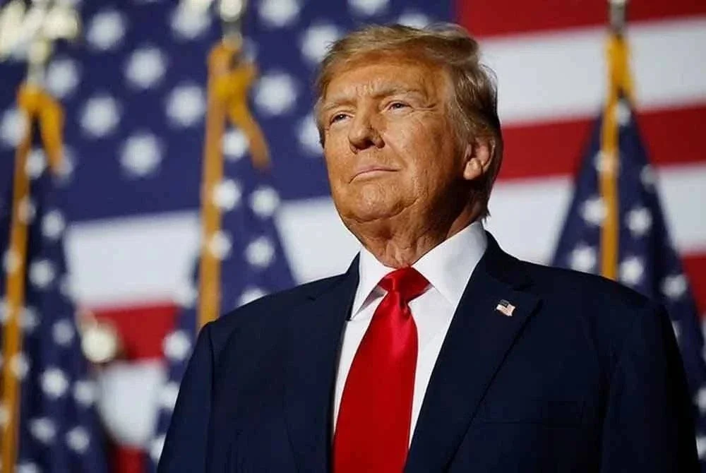 PRESIDEN Amerika Syarikat, Donald Trump. 