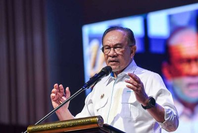 Perdana Menteri, Datuk Seri Anwar Ibrahim. Foto fail Bernama