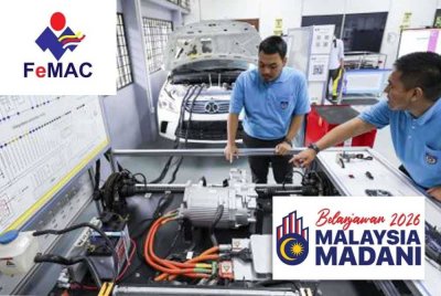 Peruntukan TVET dinaikkan kepada RM7.9 bilion dalam Belanjawan 2026 berikutan lebih ramai bakat tempatan bidang tersebut diperlukan bagi memenuhi keperluan industri berpertumbuhan tinggi. - Gambar hiasan
