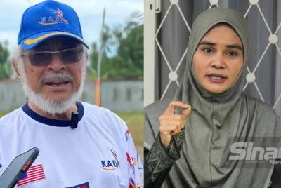 Menurut Khalid (kiri), Rafidah selaku defendan perlu mengemukakan jawapan terhadap saman tersebut selewat-lewatnya pada Selasa