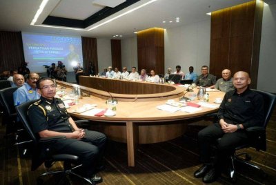 Armizan ketika hadir pada sesi libat urus Persatuan Peniaga India di Kota Kinabalu pada Isnin.