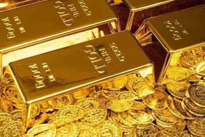 Harga emas global mencapai paras tertinggi baharu iaitu AS$4,100 satu auns. Gambar hiasan