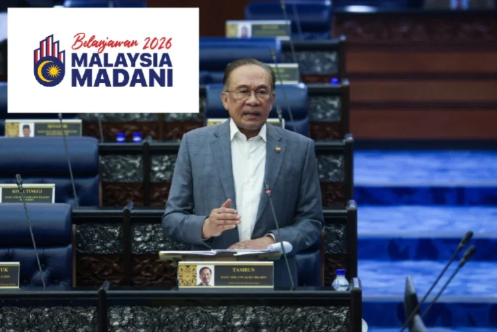 Perdana Menteri Datuk Seri Anwar Ibrahim ketika sesi waktu pertanyaan-pertanyaan menteri pada Mesyuarat Ketiga Penggal Ketiga, Majlis Parlimen ke-15 Persidangan Dewan Rakyat di Bangunan Parlimen pada Selasa. Foto Bernama