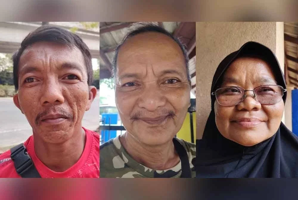 Dari kiri; Mohd Nazri, Nik Man dan Norsham