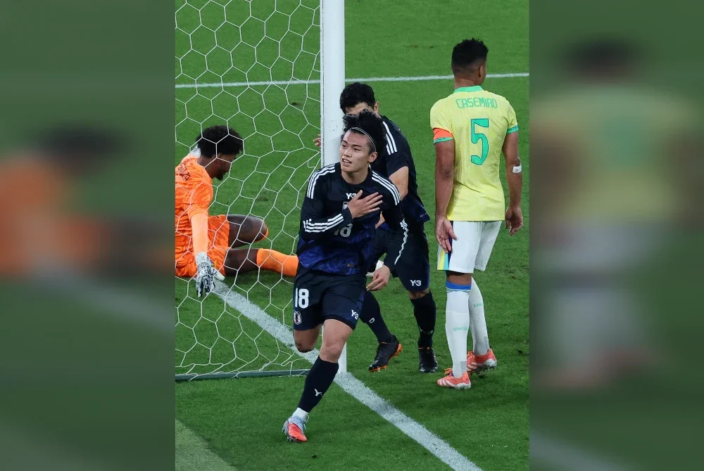 Ueda ledak jaringan buat Jepun. Foto Agensi