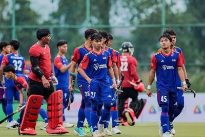 Skuad Young Tigers perlu bangkit berdepan India Jumaat ini. Foto SOJC