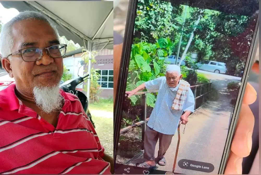 Mohamad bimbang keadaan bapanya yang tidak pulang ke rumah sejak keluar pada Sabtu lalu.