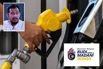 Wan Agyl (gambar kecil) cadang sistem pengesahan bersama antara MoT, APAD dan industri bagi pastikan subsidi petrol RON95 diagih secara adil kepada pemandu e-hailing dan p-hailing berdasarkan data sebenar. Gambar hiasan