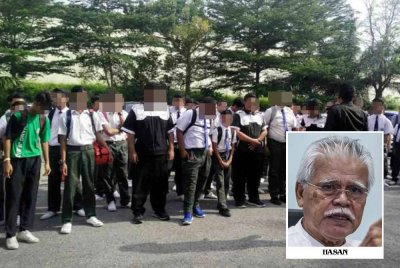 Masalah disiplin pelajar sekolah dan penuntut IPT adalah sindrom kepada fenomena malapetaka nasional. Gambar hiasan