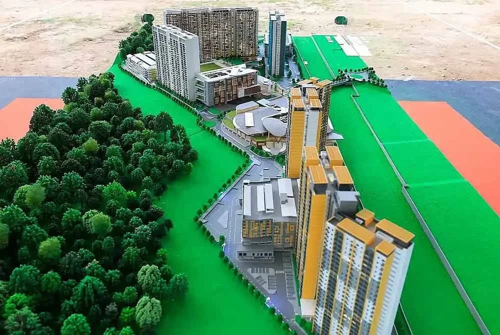 Projek Kota Madani dibangunkan di Presint 19, Putrajaya, melibatkan kawasan seluas 41 hektar. - Foto Bernama