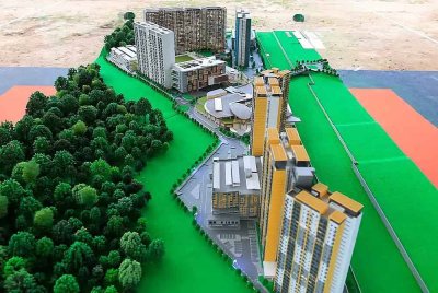 Projek Kota Madani dibangunkan di Presint 19, Putrajaya, melibatkan kawasan seluas 41 hektar. - Foto Bernama