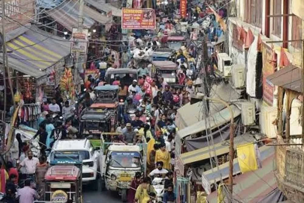Salah satu kawasan di Ludhiana,India.