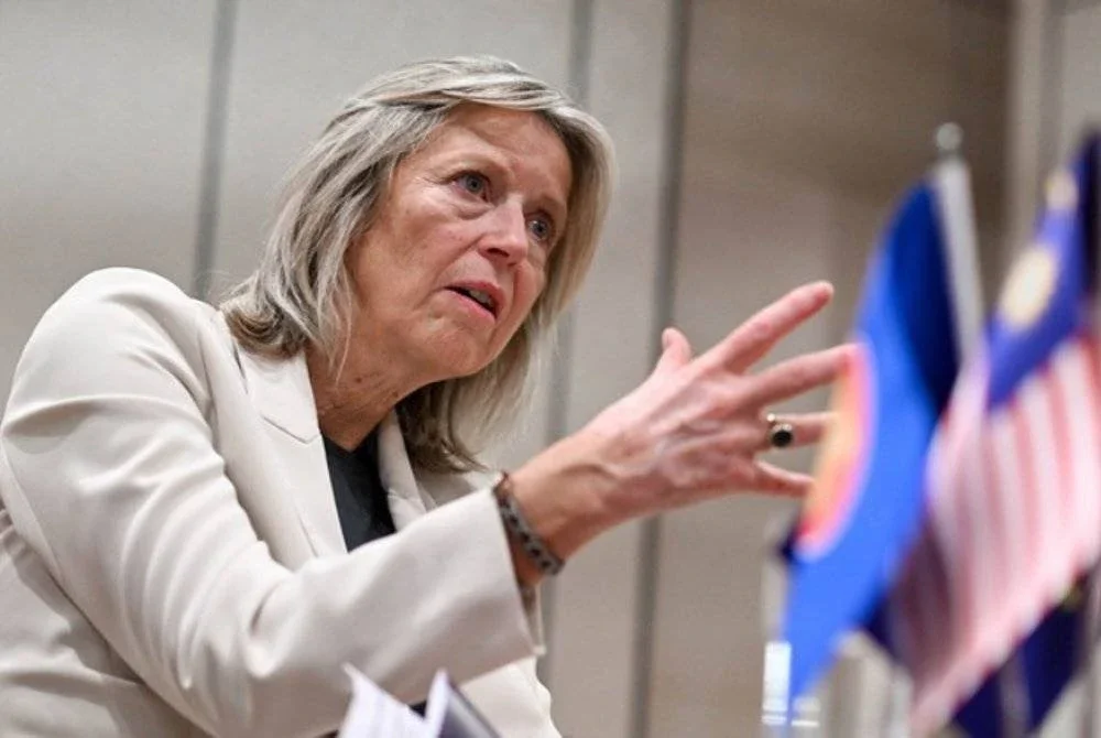 Kajsa Ollongren. Foto Bernama