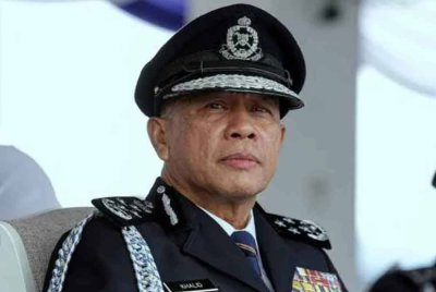 Ketua Polis Negara, Datuk Seri Mohd Khalid Ismail.