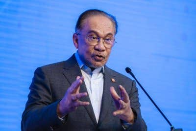 Perdana Menteri, Datuk Seri Anwar Ibrahim. Foto Bernama