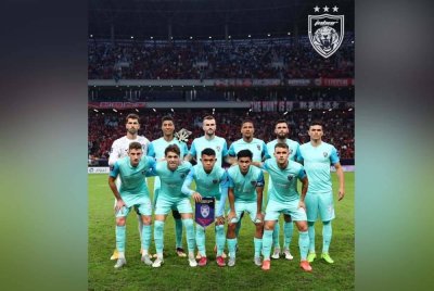 Kesebelasan utama JDT. Foto Johor Southern Tigers