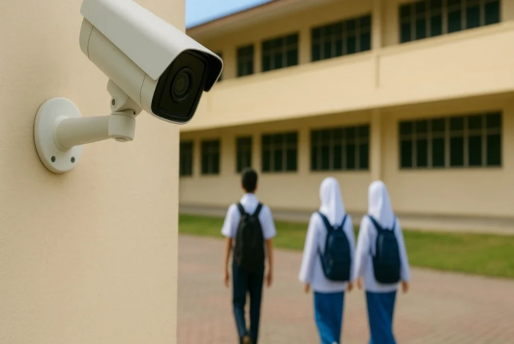 KPM memperuntukkan tambahan RM5 juta bagi tujuan pemasangan CCTV di sekolah terpilih di seluruh negara. Foto hiasan