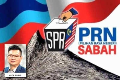 PRN Sabah 2025 adalah peluang pengundi menegaskan hak mereka, menentukan hala tuju negeri dan memastikan masa depan Sabah lebih cerah. (Gambar kecil: Kuok Tiung)