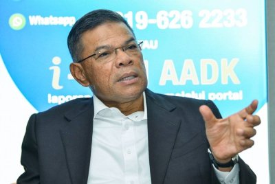 Saifuddin Nasution pada sidang media majlis Perasmian Penutupan Symposium Sains Penagihan Dadah Kebangsaan 2025 pada Rabu. Foto Bernama