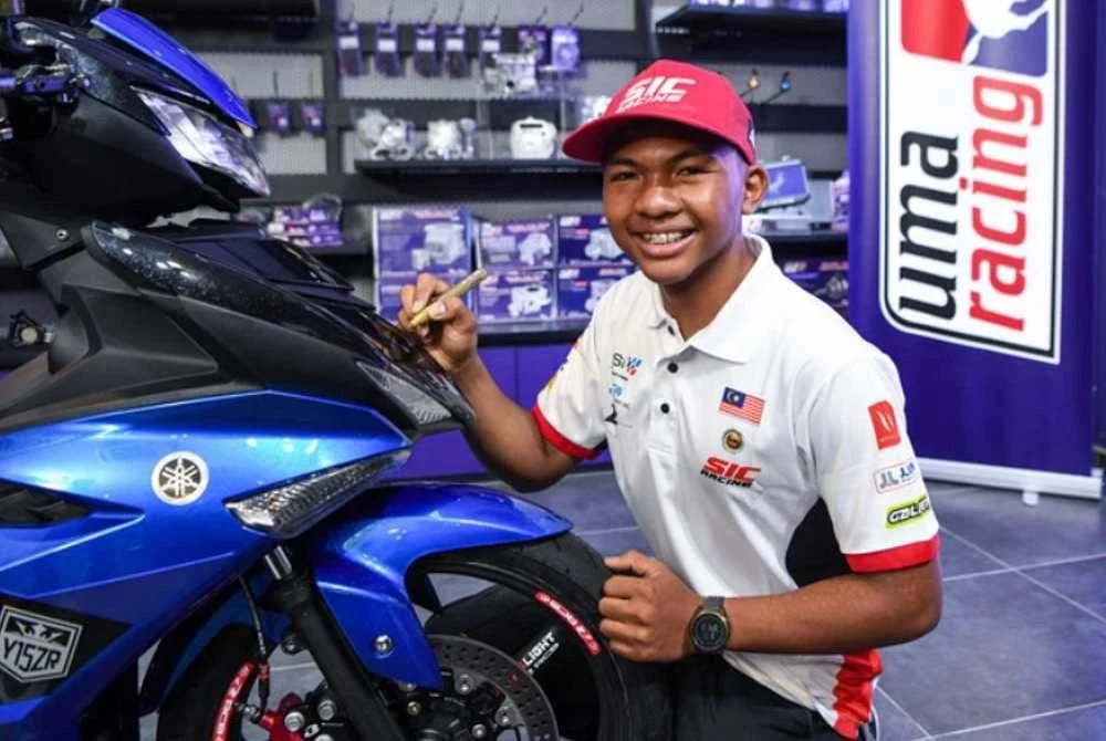 Hakim Danish mampu mencipta kejutan di hadapan penyokong sendiri di SIC. 