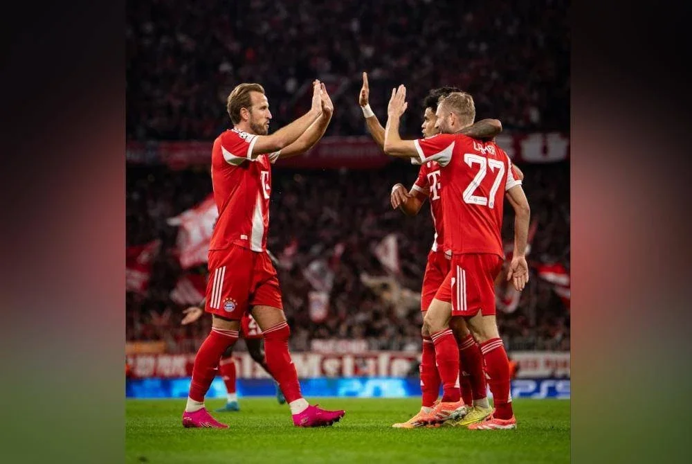Kane nadi kebangkitan Bayern di bawah kendalian Kompany. Foto Agensi