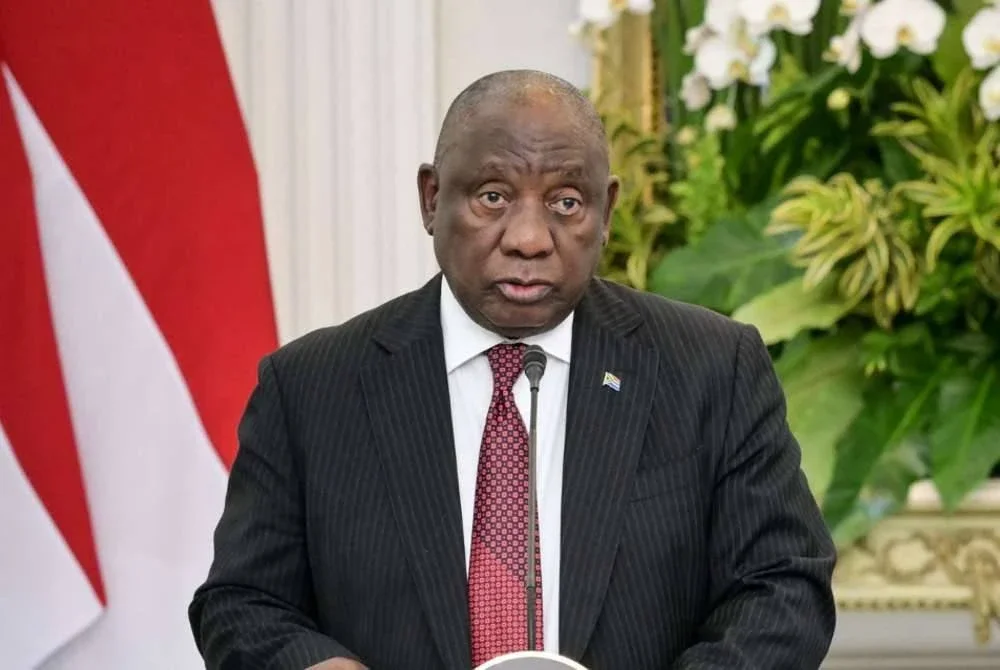 Ramaphosa akan mengadakan lawatan rasmi empat hari ke Malaysia bermula Jumaat. Foto AFP