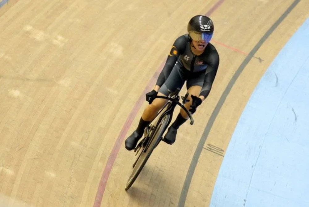 Tumpuan Nurul Izzah kini beralih kepada acara keirin yang dijadual berlangsung Ahad ini. Foto fail Bernama