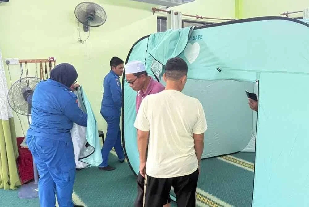 PPS Kampung Padang Meiha dibuka bagi menempatkan mangsa banjir yang terjejas.