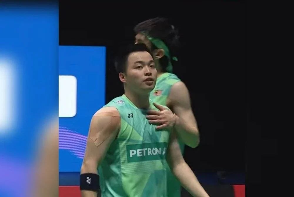 Kembara Terbuka Perancis Super 750, Aaron - Wooi Yik berakhir di tangan Fajar Alfian–Muhammad Shohibul Fikri. Foto Agensi