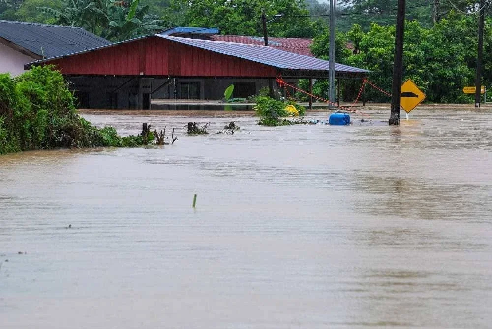 JPS Terengganu mengenal pasti sebanyak 460 lokasi hotspot banjir di seluruh negeri. Gambar hiasan.