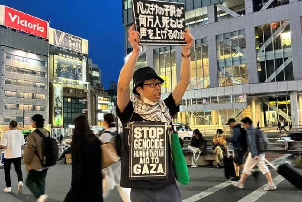 Meskipun bersendirian semangat Furusawa tidak pernah luntur. Foto Agensi