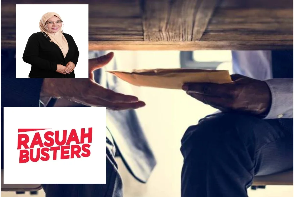 Implikasi kes rasuah boleh menggugat keyakinan dan kepercayaan orang ramai terhadap sistem kewangan. Gambar hiasan 123rf. (Gambar kecil: Bibi Sunita)