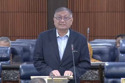 Shamsul Anuar ketika Sesi Pertanyaan-Pertanyaan Bagi Jawab Lisan di Dewan Rakyat pada Isnin.