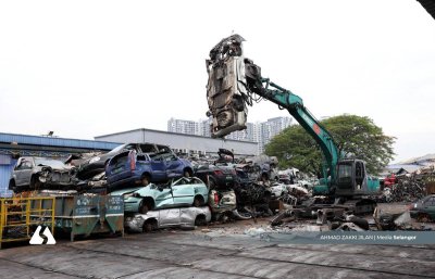 Kenderaan terbiar bepotensi untuk berubah daripada sisa menjadi sumber.