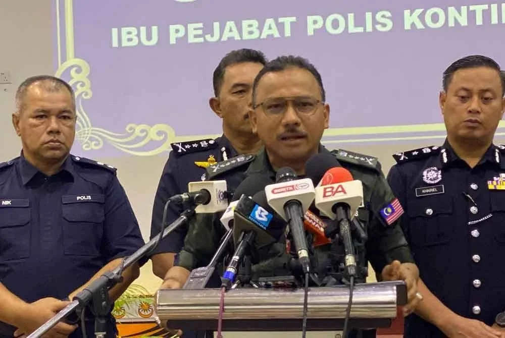 Mohd Yusoff semasa sidang akhbar di IPD Pasir Mas pada Selasa.