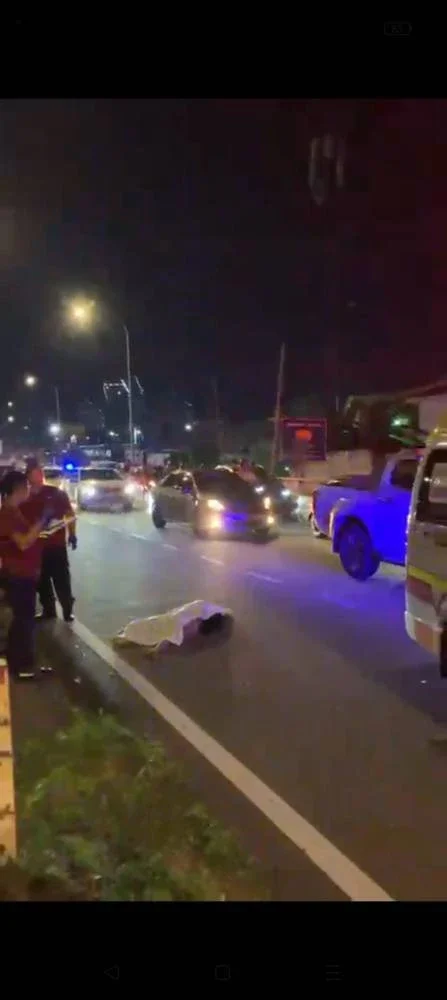 Mangsa berusia 40 tahun disahkan maut di lokasi kejadian.