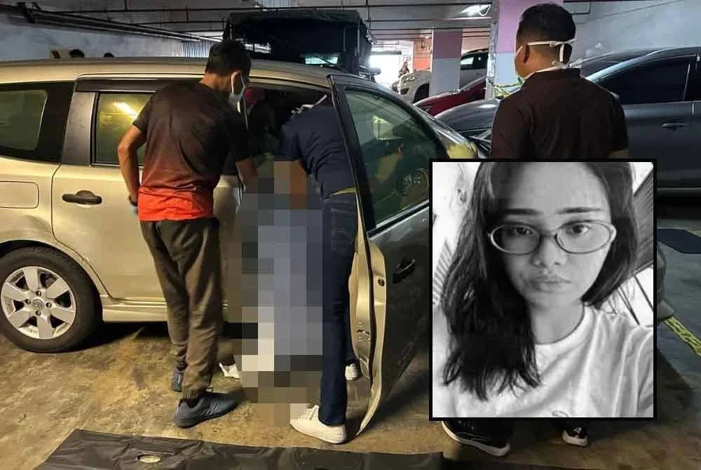 Polis mengesahkan mayat yang ditemui dalam kenderaan di kawasan parkir bertingkat di sebuah pusat beli belah di sini adalah wanita yang dilaporkan hilang di Tabuan Jaya.
